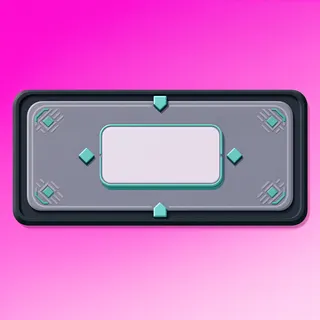 empty dialogue frame, pressed state