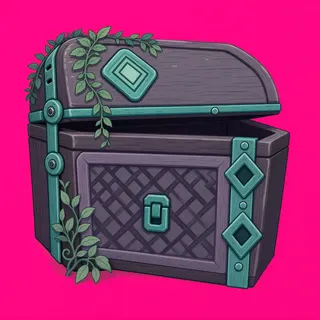 overgrown storage chest