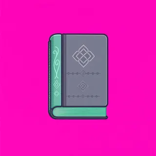 book, plain design