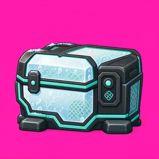 frosted storage chest