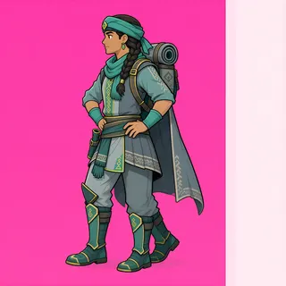 original adult player adventurer, facing west