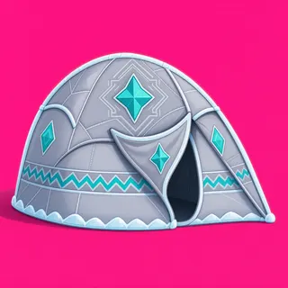 frosted tent