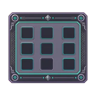 empty inventory panel, normal state