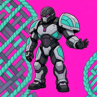 original adult armored enemy, facing east