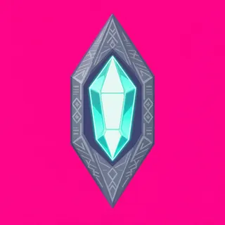energy crystal, plain design