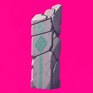 weathered broken pillar