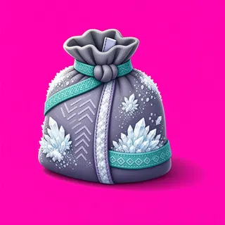frosted supply sack