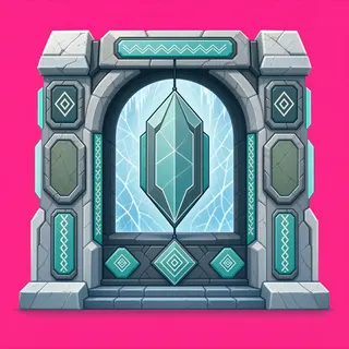 frosted gate