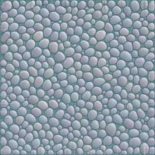 frosted river pebbles