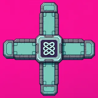 wall cross junction, intact