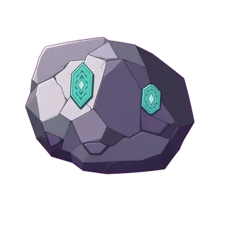 damaged small rock