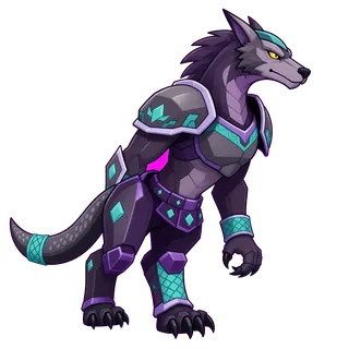 original adult beast enemy, facing east