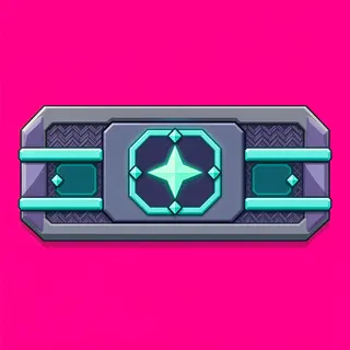 unlabelled button, normal state