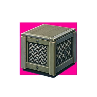 weathered wooden crate