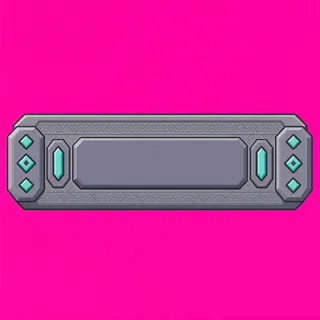 empty status bar frame, keyboard-focused state