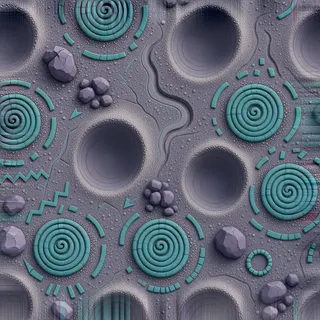 dust-covered earthen floor