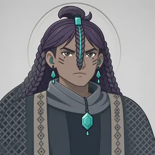 original adult healer, determined expression