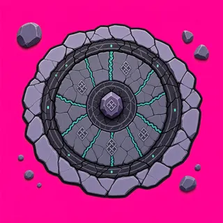 scorch mark, sparse arrangement