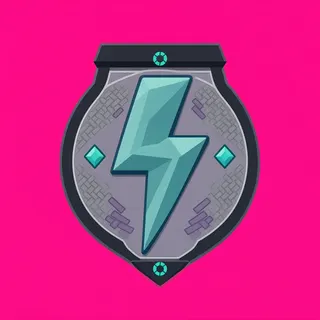 lightning bolt, rare accent design