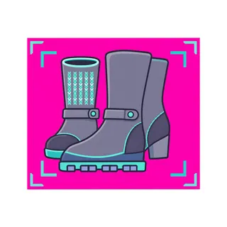 boots, plain design