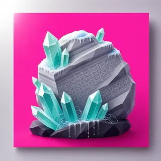 frosted resource deposit