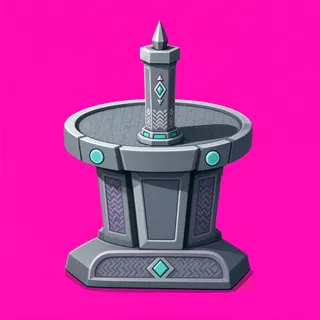 clean relic pedestal