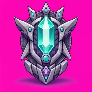 energy crystal, ornate design