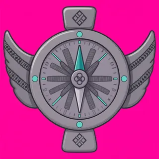 compass, rare accent design