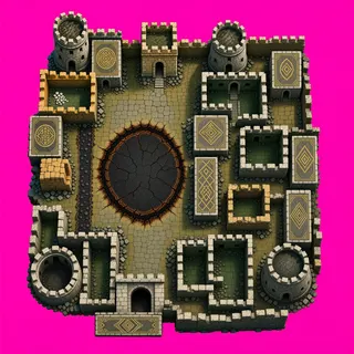 scorch mark, dense arrangement