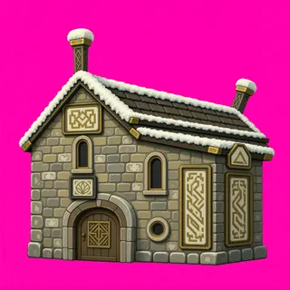 frosted small dwelling