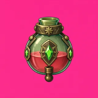 healing potion, rare accent design
