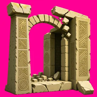 damaged gate