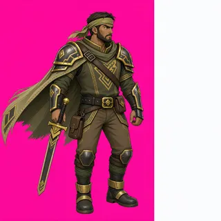 original adult player adventurer, facing east