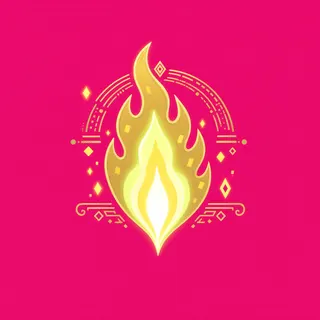small flame