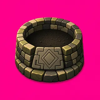 clean campfire ring