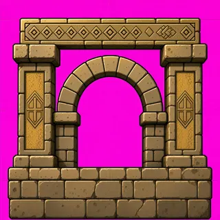 support arch, intact