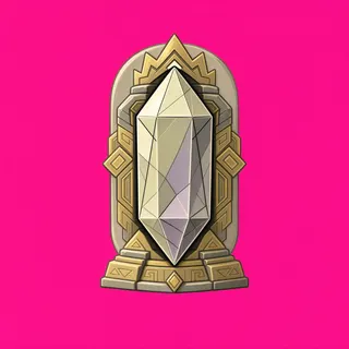 energy crystal, plain design