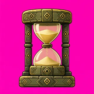hourglass, rare accent design