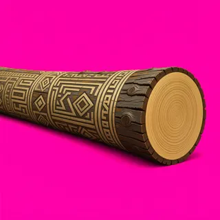 clean fallen log