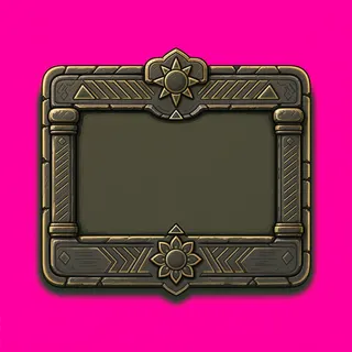 empty menu panel, disabled-muted state