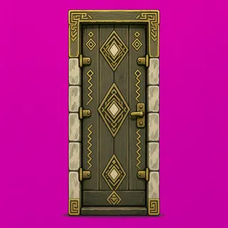 door, plain design