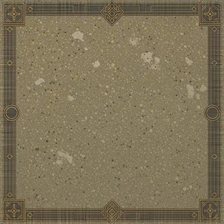 lichen-speckled bank sediment