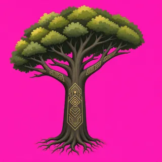clean standing tree