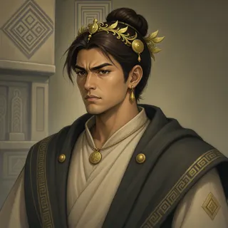 original adult healer, determined expression