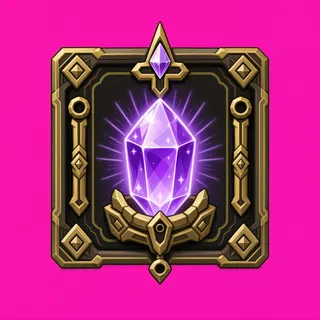 energy crystal, ornate design