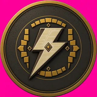 lightning bolt, plain design