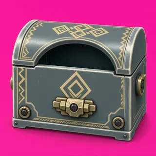 frosted storage chest