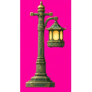 clean lantern post
