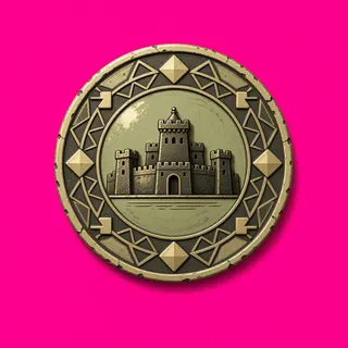 coin, plain design