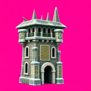 frosted watchtower